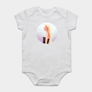 Anya Taylor-Joy fanart Baby Bodysuit